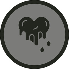 Fototapeta premium Bleeding Icon Design