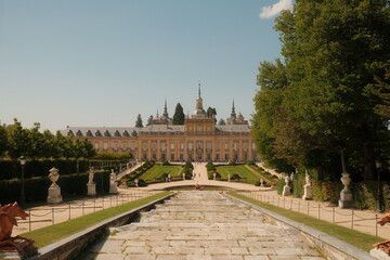 Obraz premium Palacio Real de la Granja de San Ildefonso