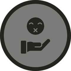 Silent Vector Icon Design