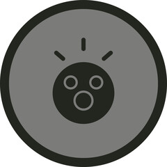 Awe Vector Icon Design