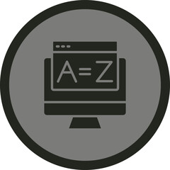 Vocabulary Vector Icon Design