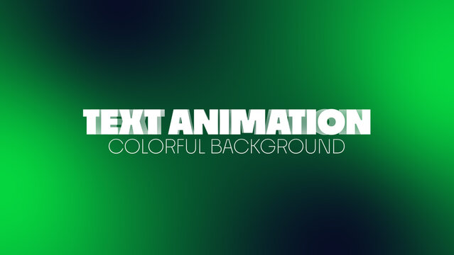 Text Animations with Colorful Background | Fun and Colourful Text Effects for Gaming and Streaming Videos