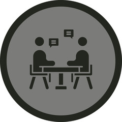 Business Meeting Icon Design