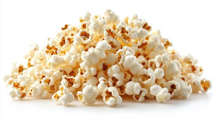Pile of Freshly Popped Popcorn Generative AI