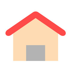 シンプルな家のイラスト