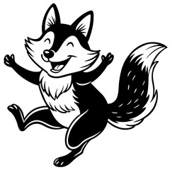 Obraz premium vector image of an fox