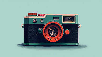 Vintage Camera Illustration