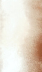Brown and white grainy noised empty space gradient background
