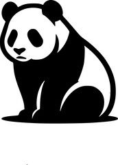 Cute Panda Design for Children's Merchandise and Decor