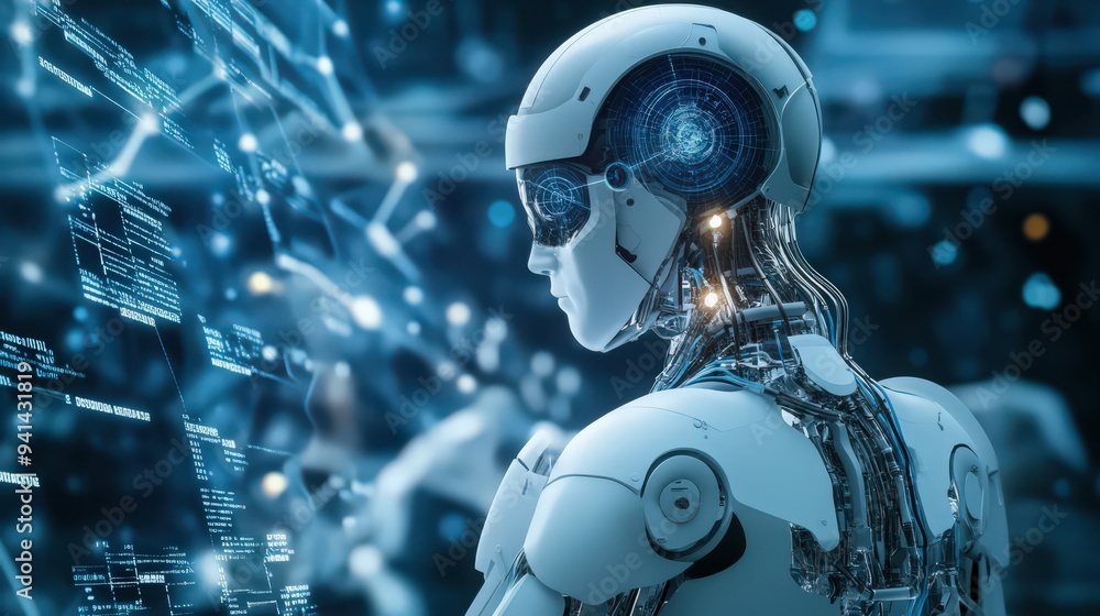 Aufkleber machine learning algorithms and data science techniques are driving advancements in ai technology,