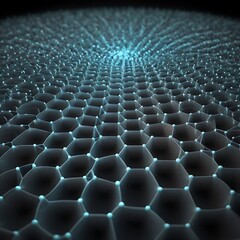 Obraz premium an abstract representation of the quantum foam concept.