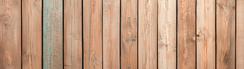 Obraz premium Wooden textured background with vertical planks, showing varying shades and grains - ideal for rustic design, decoration, and texture projects.
