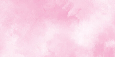 Abstract pink grunge background for cement floor texture, Ink effect light pink color shades gradient pink grunge texture, white and pink grunge watercolor background,