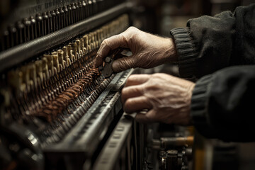 Dedicated Hands: An Intimate Look at the Craftsmanship of Factory Workers in Action and Their Essential Role in Industry