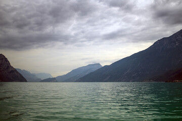 Landscape on Lake Garda, Italy