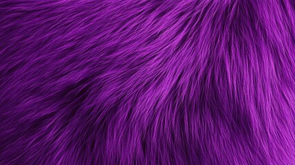 Obraz premium Vibrant Purple Fur Texture Background for Creative Design
