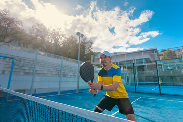 Padel Player. Open Tour template.