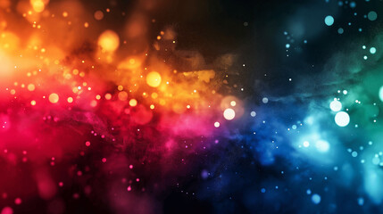Naklejka premium Colors abstract glowing abstract background. Minimalistic colored abstract forms background