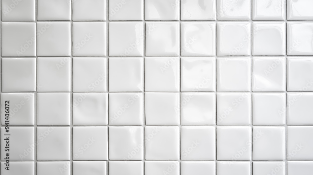 Poster Stone or marble tile texture top view background seamless mock up. Tile surface texture empty minimalistic wall design. Gray and blue seamless tile texture. Decor design tiles close up