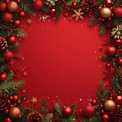 red christmas background