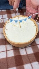 Anniversary cheese cake