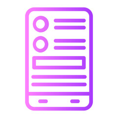form gradient icon