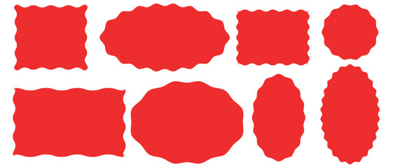 Minimalist  with gradient jagged zigzag pattern Vector abstract design and white background.