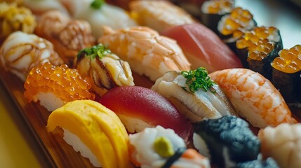 Sushi Platter Closeup