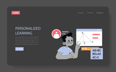 education. Flat Vector Illustration