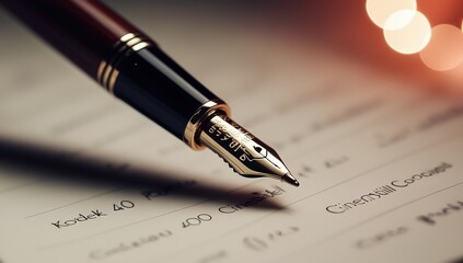 fountain pen