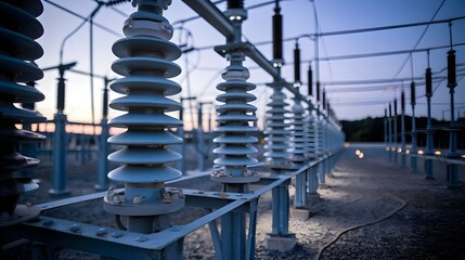 Electricity Power Station - High Voltage Energy Plant
