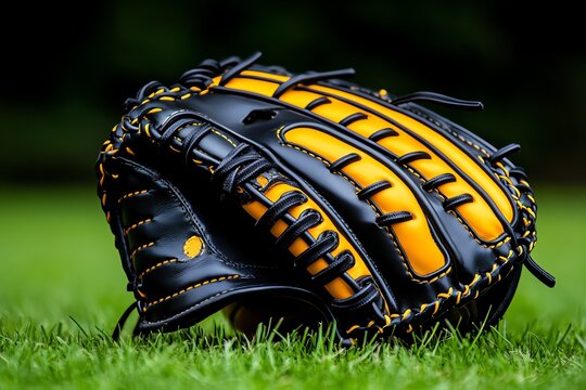 A customized adaptive baseball glove with a flexible design and strap system for athletes with limb differences