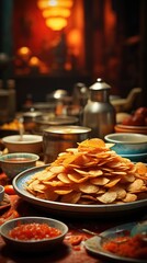 Fototapeta premium chips 