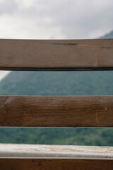 wooden fence and sky