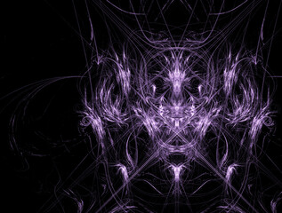 Imaginatory fractal abstract background Image