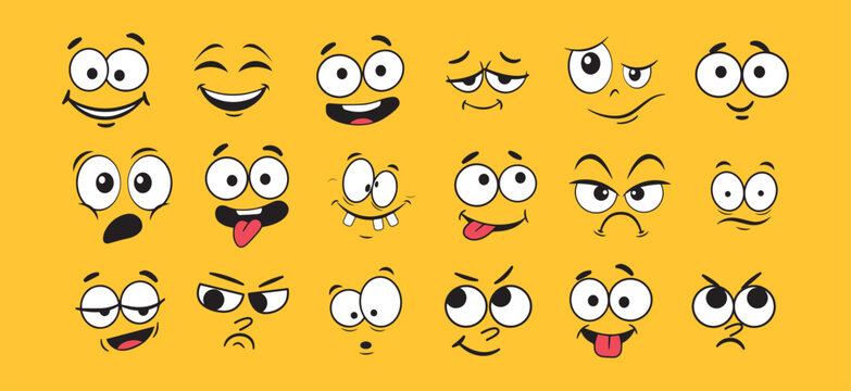 Cartoon character expression