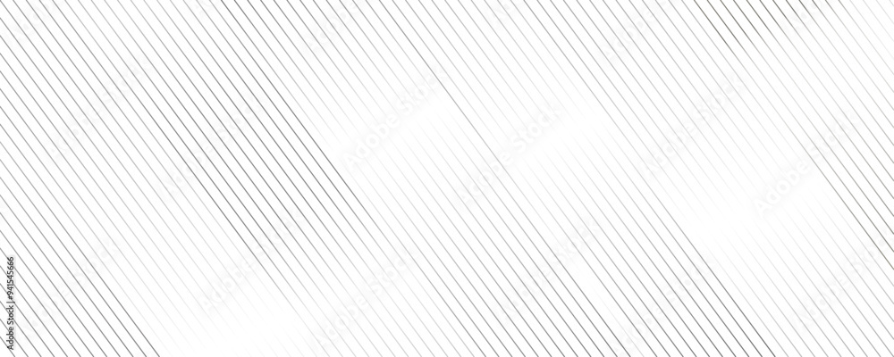Poster curve wave seamless pattern line texture. abstract white, black vector wave elegant striped diagonal