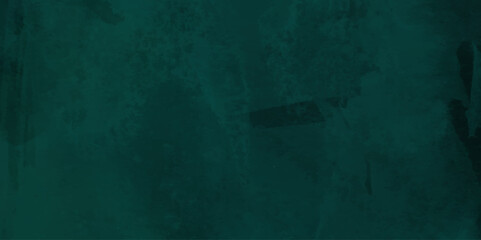 Abstract sea green watercolor hand painted art victor illustration. Dark green painted smoky textured teal color powder explosion. Steam explosion green smoke or fog isolated on black background.