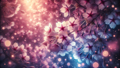 Fototapeta premium 幻想的な桜