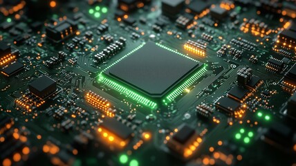 Obraz premium 半導体のイメージ画像