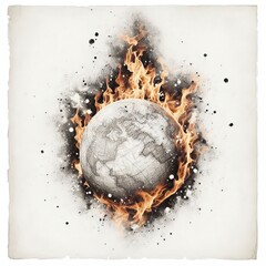 grunge texture background and rustic texture background, burning texture. generative AI tools
