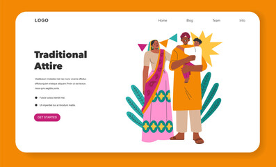 Navaratri. Flat Vector Illustration