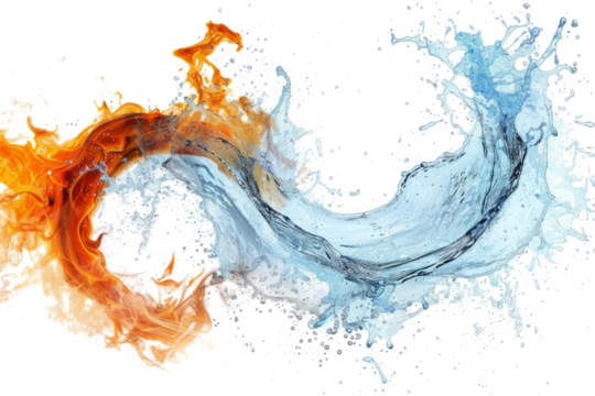 Elemental Magic:power of fire, water, air with elemental-themed light effects .