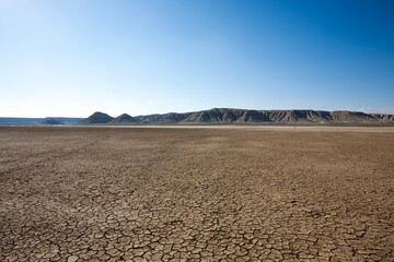 Mangystau desertic landscape, Kazakhstan desolate panorama
