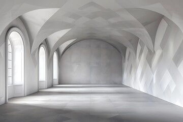 Naklejka premium interior of a corridor