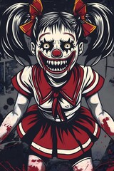 halloween scary child