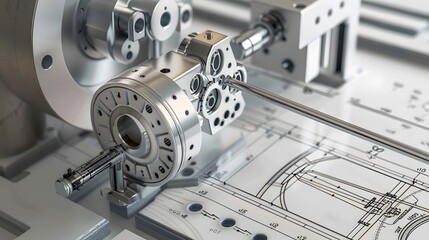 The seamless transition of digital CAD designs into physical products through CAM integration