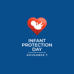 vector graphic of Infant Protection Day ideal for Infant Protection Day celebration.