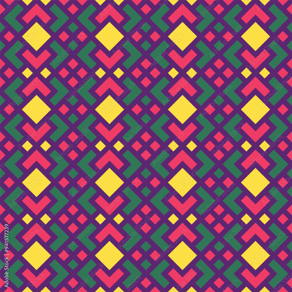 Poster vector geometric ornament in ethnic style. abstract seamless pattern with eps 10.simple modern backg