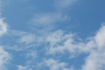 cloud in blue sky  texture and background